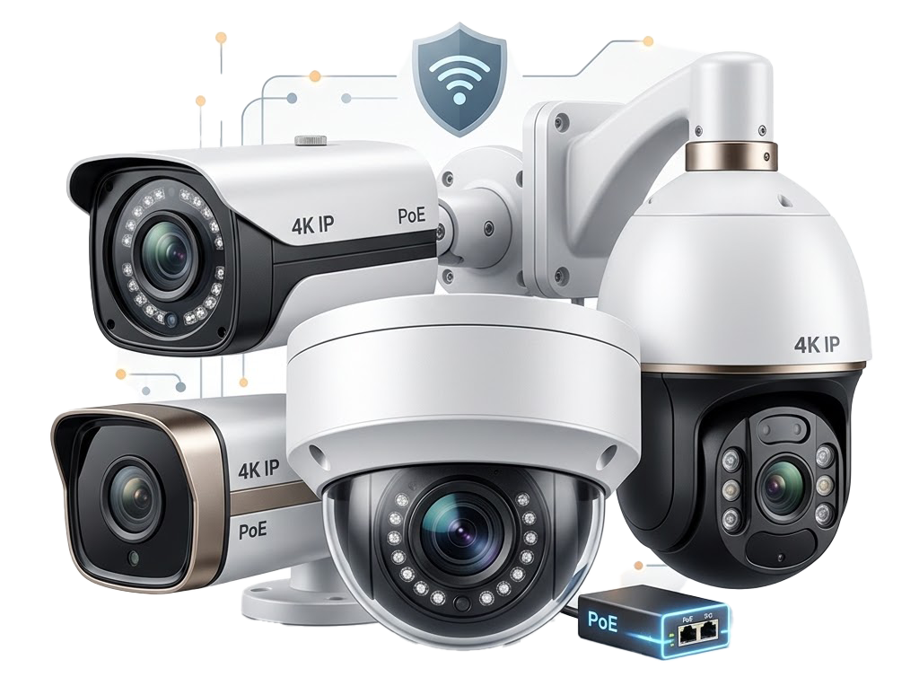 Network IP Cameras (PoE)