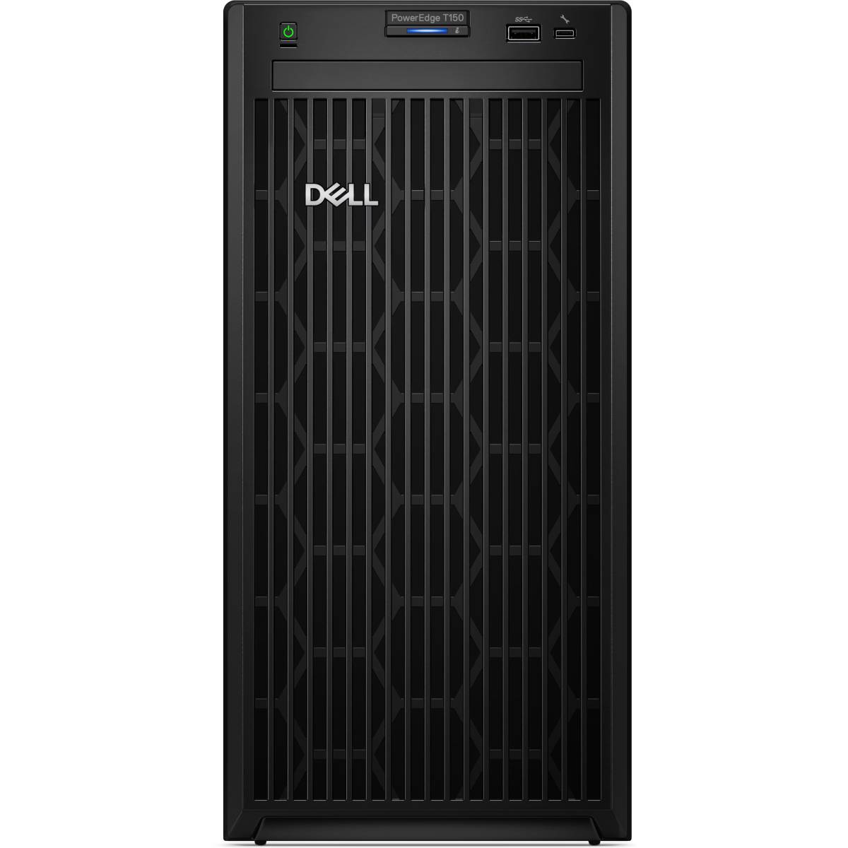 Dell PowerEdge T150 Tower Server – Intel Xeon E-2314 up to 4.5GHz, 8GB DDR4, 1TB SATA HDD, iDRAC9, 2x GbE, 3-Year Warranty