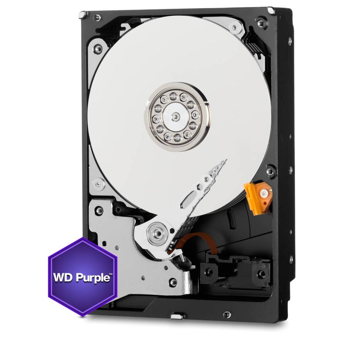 Western Digital WD Purple 8TB Surveillance Hard Drive WD85PURZ – 8TB, 5640RPM, SATA 6Gb/s, 256MB Cache, AllFrame 4K, 3.5" Internal HDD