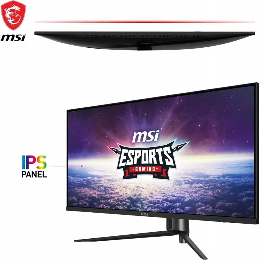 MSI MAG 401QR Ultrawide Gaming Monitor – 40" IPS UWQHD (3440×1440), 155Hz, 1ms MPRT, FreeSync Premium, USB-C 65W PD, DisplayHDR 400