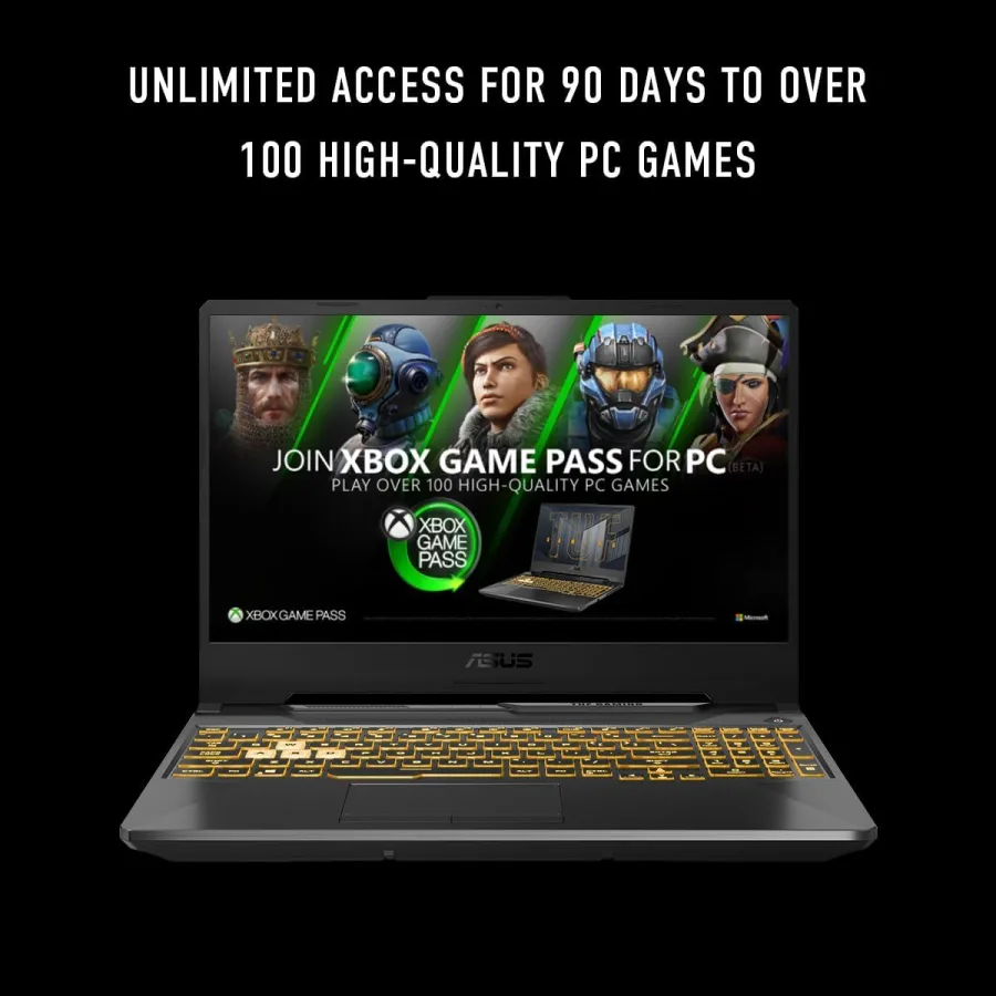 ASUS TUF Gaming A15 Laptop – AMD Ryzen 7 170, RTX 3050 4GB, 16GB DDR5, 512GB SSD, 15.6" FHD 144Hz – Graphite Black