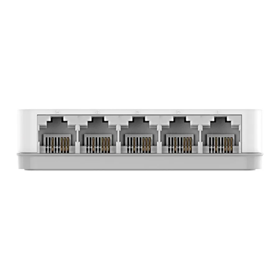سويتش D-Link DES-1005C – 5 منافذ 10/100 Mbps غير مُدار، Plug & Play للشبكات المنزلية والمكتبية