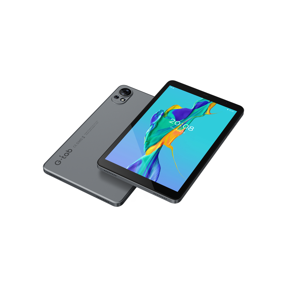 G-TAB T8S Tablet – 8.0" IPS Display, 8GB RAM (4+4), 64GB Storage, Android 14, WiFi, 5000mAh