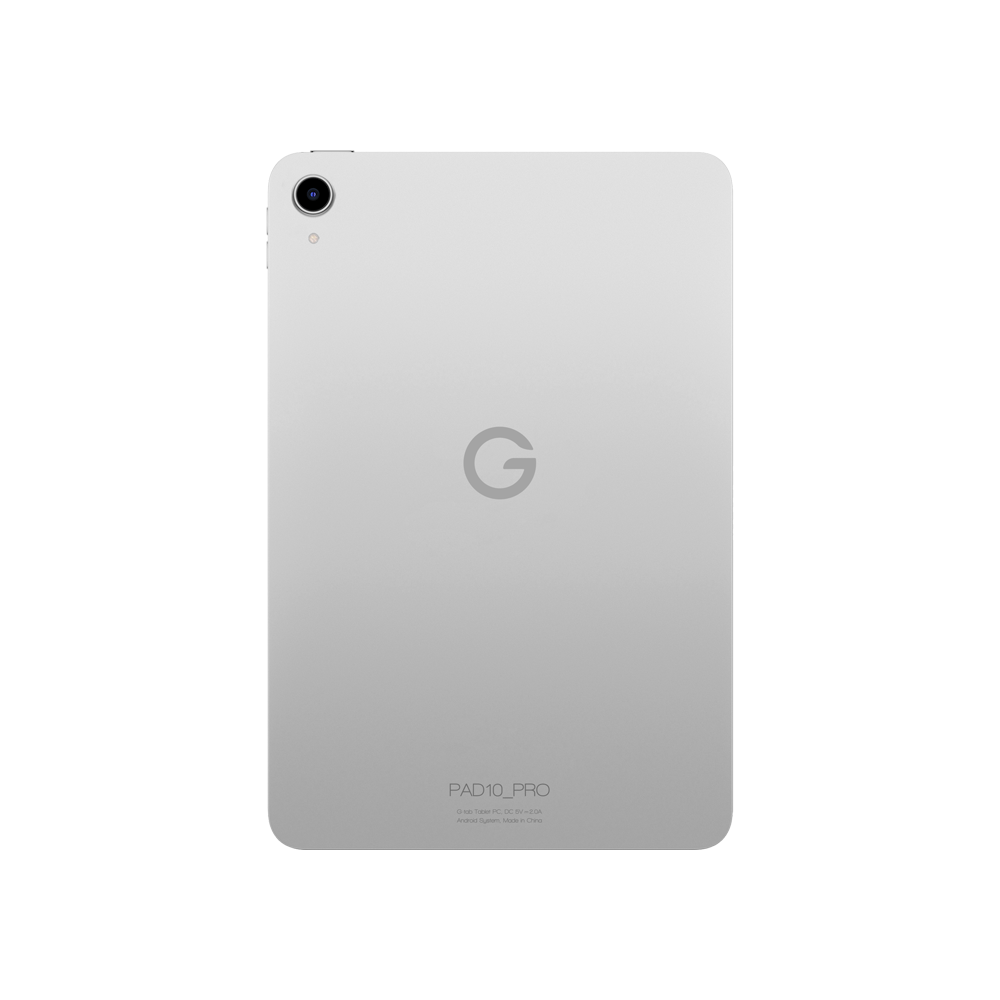G-TAB PAD 10 Pro Tablet – 10.1" IPS LCD Display, 16GB RAM (6+10), 128GB Storage, WiFi 5G, Android 15, 6580mAh