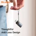 Mcdodo OT-7850 2-in-1 USB-A to Lightning Adapter with TF Card Reader – USB-A to Lightning Adapter & TF Card Reader, High-Speed Data Transfer, Zinc Alloy