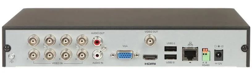 جهاز تسجيل كاميرات مراقبة يونيارش Uniarch XVR301-08U3 سعة 8 قنوات دقة 4K فائقة الوضوح يدعم قرص صلب 1HDD