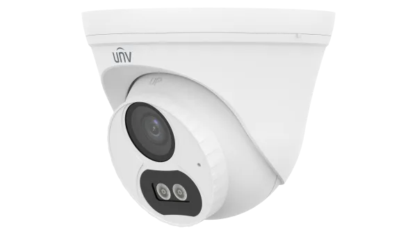 كاميرا مراقبة شبكية قبة توريت يونيارش Uniarch IPC3614LB-F28-DL-ECO دقة 4 ميجابكسل IP إضاءة مزدوجة ذكية PoE