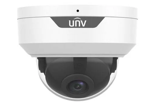 كاميرا مراقبة شبكية دوم يونيارش Uniarch IPC328LE-DF28K-G دقة 5 ميجابكسل أشعة تحت الحمراء IR مقاومة للتخريب IK10 مع PoE