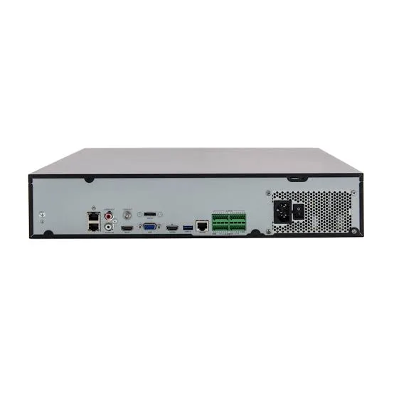 جهاز تسجيل شبكي NVR504-32B سعة 32 قناة بدقة 4K وباندويث فائق 320Mbps/160Mbps ودعم 4 أقراص صلبة 4 SATA