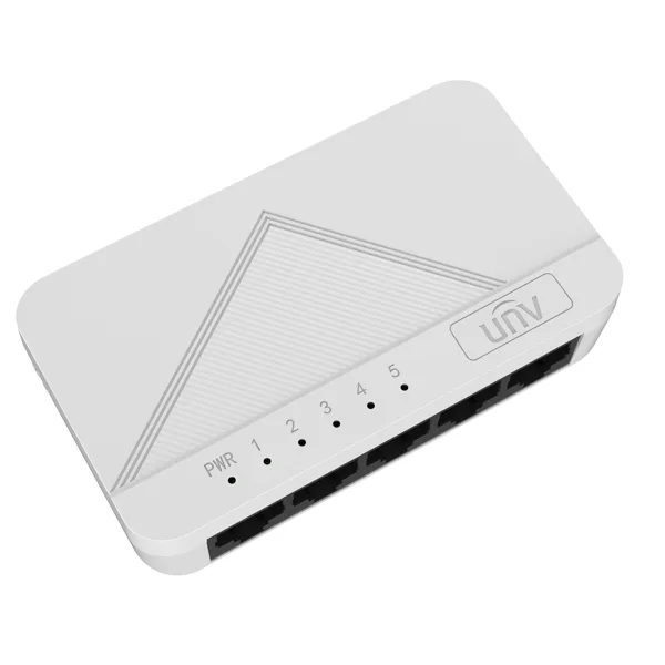 سويتش شبكة يونيارش NSW1010-8T-IN بـ 8 منافذ سرعة 10/100 ميجابت بهيكل بلاستيكي مكتبي