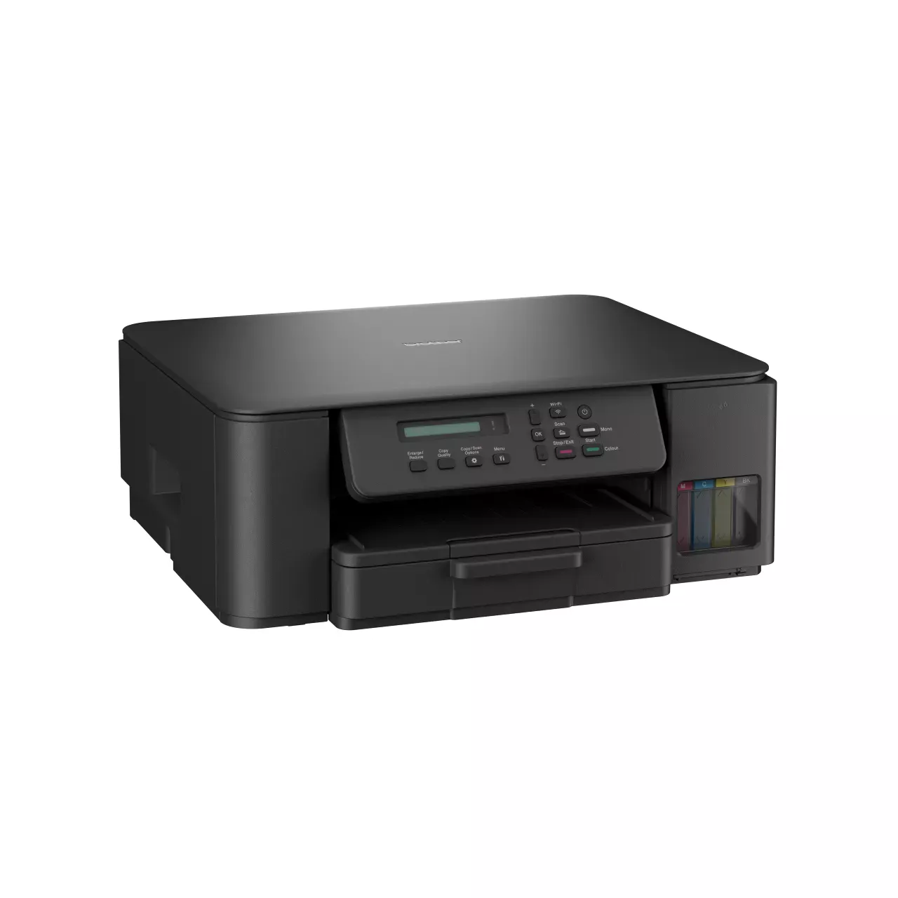طابعة برذر Brother DCP-T530DW متعددة الوظائف 3 في 1 بخزان حبر قابل لإعادة التعبئة مع طباعة تلقائية على الوجهين وواي فاي