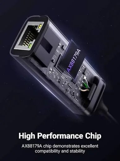 كرت ومحول شبكة يو إس بي سي جديد فائق السرعة 2.5 جيجابت يوجرين UGREEN USB-C 3.1 Gen 1 to 2.5G موديل 25052