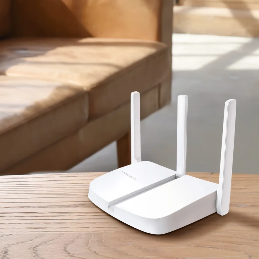 راوتر لاسلكي متعدد الأوضاع ميركوسيس MERCUSYS MW306R بسرعة 300Mbps بثلاثة هوائيات خارجية