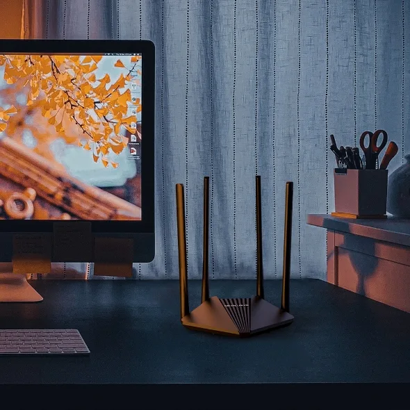 راوتر جيجابت لاسلكي ثنائي النطاق ميركوسيس MERCUSYS MR30G بسرعة AC1200 ومنافذ Gigabit سلكية