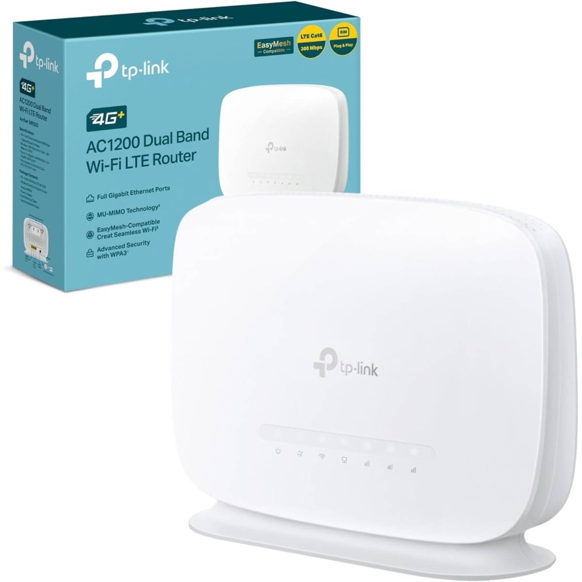 TP-Link Archer MR505 AC1200 4G+ LTE Router SIM Card Gigabit Dual Band WiFi Router