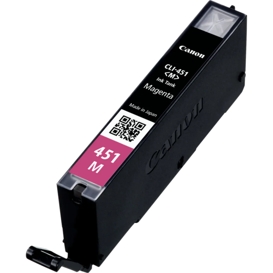 CANON CLI-451M Magenta Genuine Ink Cartridge, Prints Up to 298 A4 Pages