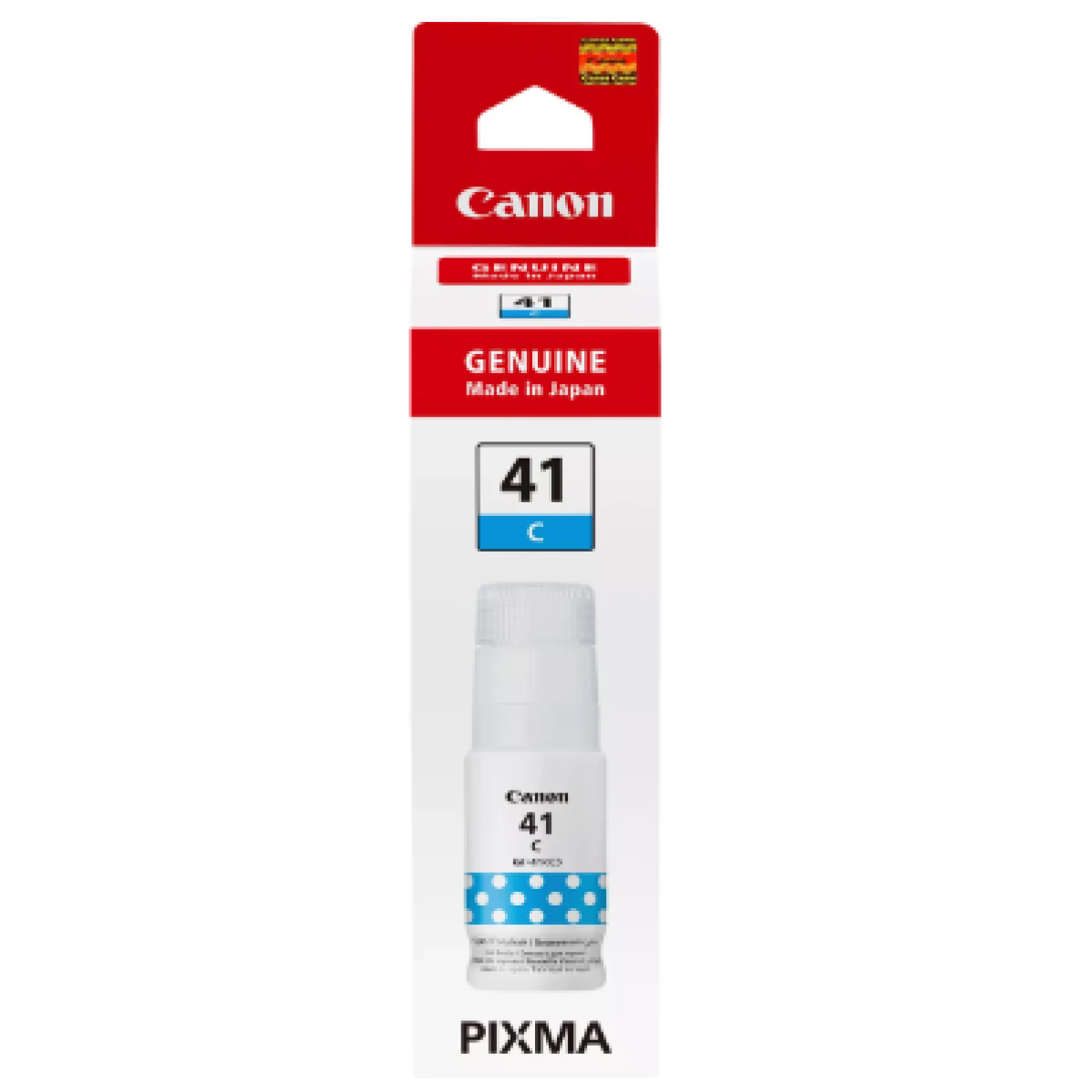Canon GI-41s Y Refillable Ink Cartridge for Pixma Ink Printers 40ml - Cyan