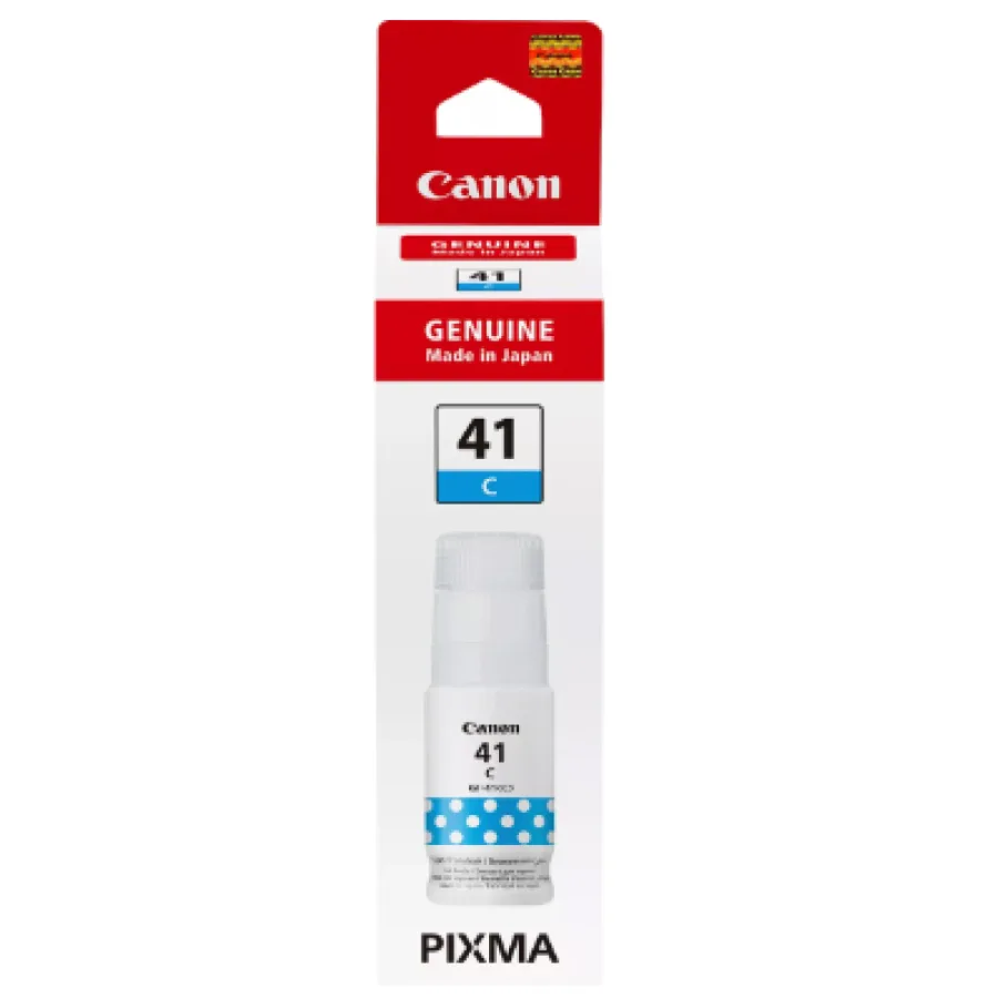 Canon GI-41s Y Refillable Ink Cartridge for Pixma Ink Printers 40ml - Cyan