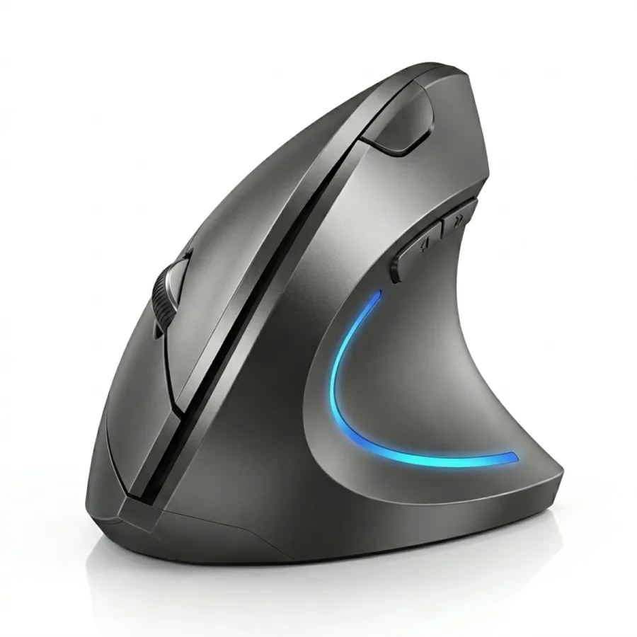 ماوس HP S6000 Energy اللاسلكي العمودي – تصميم مريح، 6 أزرار، دقة قابلة للتعديل