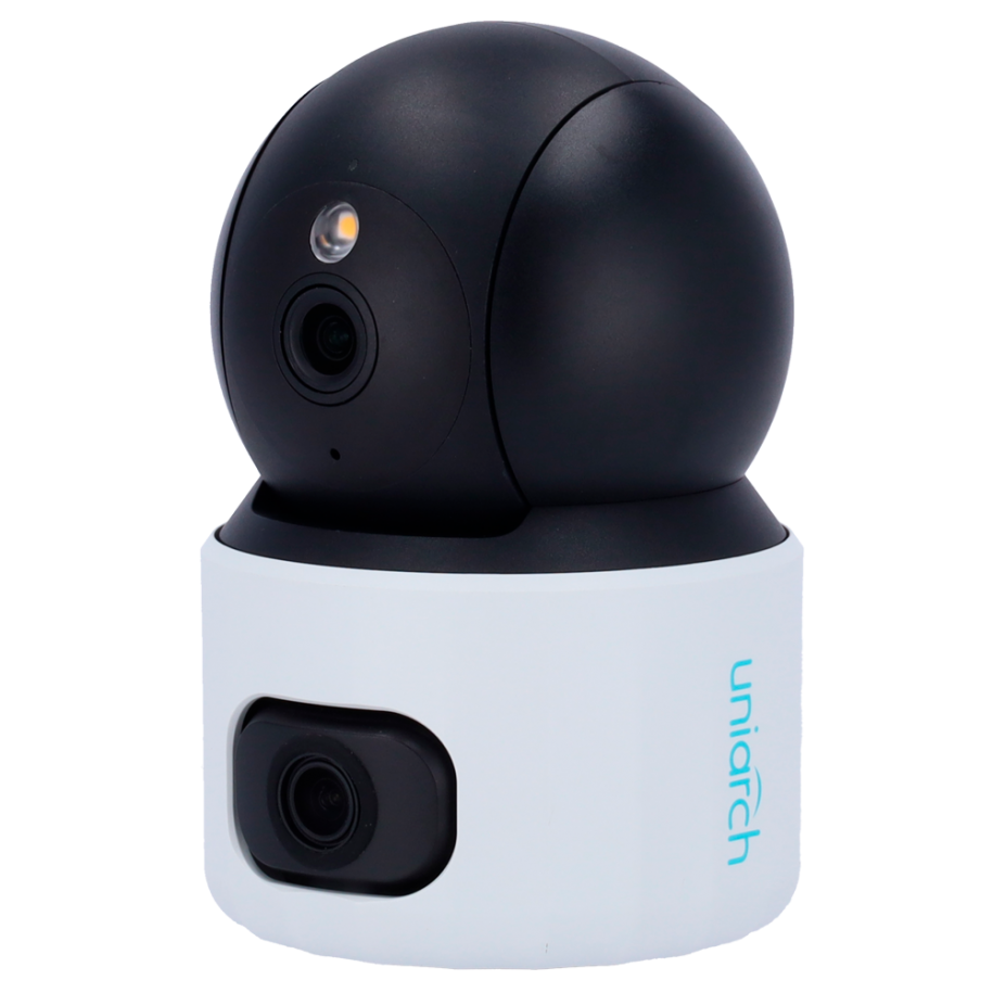 كاميرا Uniarch UV-UHO-S3S-M33D Panda S-Series – كاميرا IP لاسلكية Wi-Fi مزدوجة العدسة بدقة 3 ميجابكسل مع عدستين 4mm