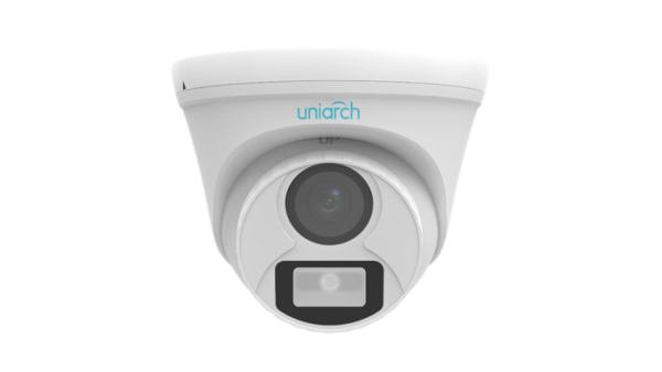 كاميرا مراقبة قبة توريت معدنية يونيارش Uniarch UAC-T125-F28M-W دقة 5 ميجابكسل تصوير ملون 40 متر