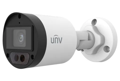كاميرا مراقبة خارجية بولت معدنية يونيارش Uniarch UAC-B128-ADF28(40)MS دقة 8 ميجابكسل 4K أشعة تحت الحمراء 40 متر بمايك مدمج