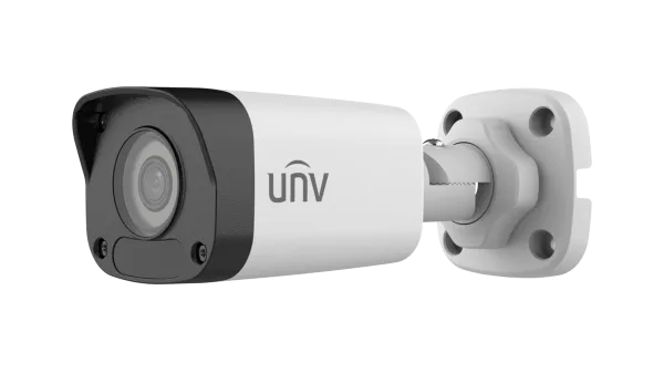 كاميرا مراقبة شبكية بولت يونيارش Uniarch IPC2124LB-SF28-A دقة 4 ميجابكسل أشعة تحت الحمراء IR رؤية ليلية PoE خارجية