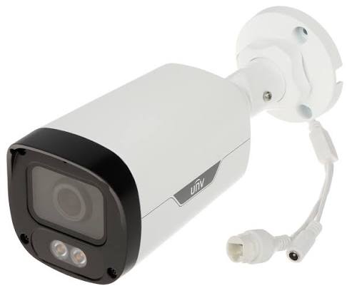 كاميرا مراقبة شبكية قبة توريت يونيارش Uniarch IPC3624LE-DF28K-WP دقة 4 ميجابكسل تصوير ملون 24/7 OwlView إضاءة دافئة PoE