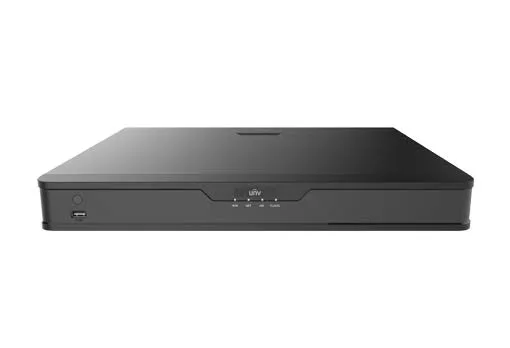 جهاز تسجيل شبكي NVR302-16S2-P16 سعة 16 قناة بدقة 4K مع 16 منفذ PoE مدمجة وباندويث 160Mbps ودعم قرصين صلبين 2 SATA