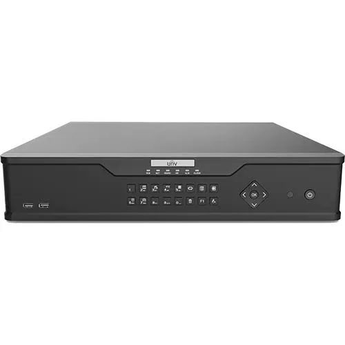 جهاز تسجيل شبكي NVR504-32B سعة 32 قناة بدقة 4K وباندويث فائق 320Mbps/160Mbps ودعم 4 أقراص صلبة 4 SATA