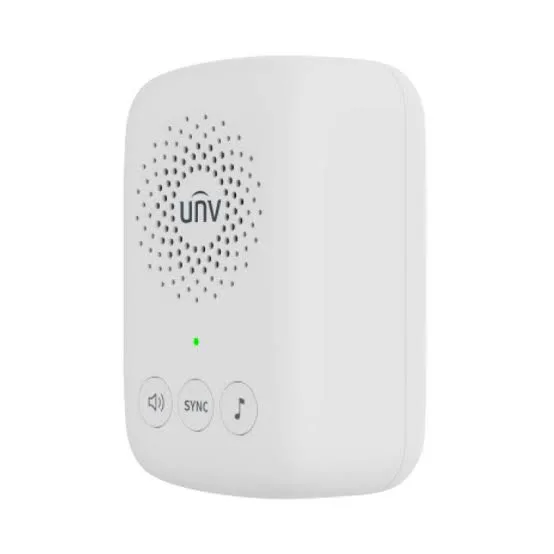 جرس إنذار وتنبيه داخلي لاسلكي يونيبيو للأجراس الذكية بتردد Sub-1 GHz و5 مستويات صوت و3 نغمات