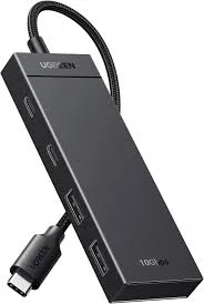 موزع يو إس بي سي فائق السرعة 10Gbps يوجرين UGREEN الجيل الثاني USB 3.2 Gen 2 يضم منفذي USB-A ومنفذي USB-C موديل 35583