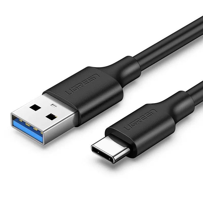 كابل بيانات وشحن سريع يو إس بي سي إلى USB 3.0 يوجرين UGREEN بتيار 3A بطول 1 متر موديل 20882