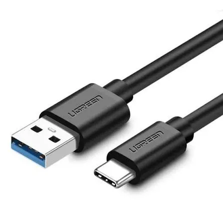 كابل بيانات وشحن سريع يو إس بي سي إلى USB 3.0 يوجرين UGREEN بتيار 3A بطول 1.5 متر موديل 20883