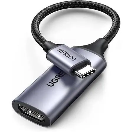 محول ووصلة يو إس بي سي إلى HDMI يوجرين UGREEN بهيكل ألمنيوم فاخر موديل 70444