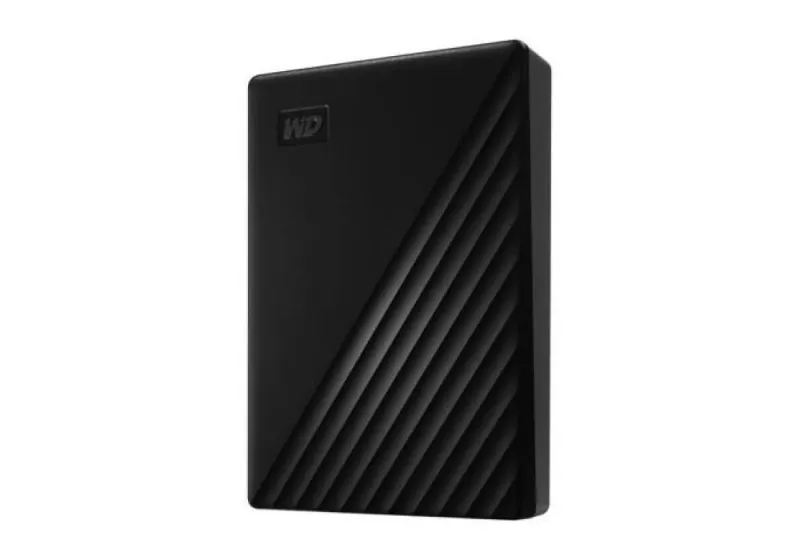 WD My Passport 2TB Portable HDD USB 3.2 Gen 1, Slim Durable DesignPassword Protection &amp;amp; AES Encryption, Backup Software with Ransomware Defense Black
