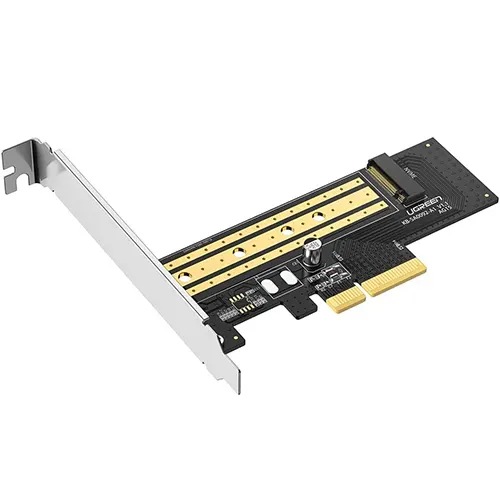 كارت توسعة داخلي يوجرين UGREEN M.2 NVMe إلى منفذ PCIe 3.0 x4 بسرعة 32Gbps موديل 70503