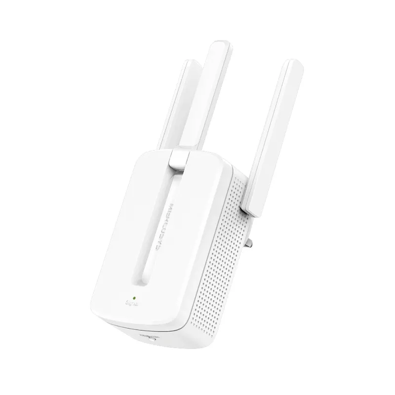 مقوي وموسع نطاق إشارة الواي فاي الجداري ميركوسيس MERCUSYS MW300RE بسرعة 300Mbps بثلاثة هوائيات